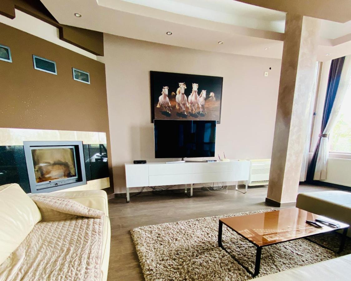 Villa Sunny Side Apartment Skopje Dolno Solnje ภายนอก รูปภาพ
