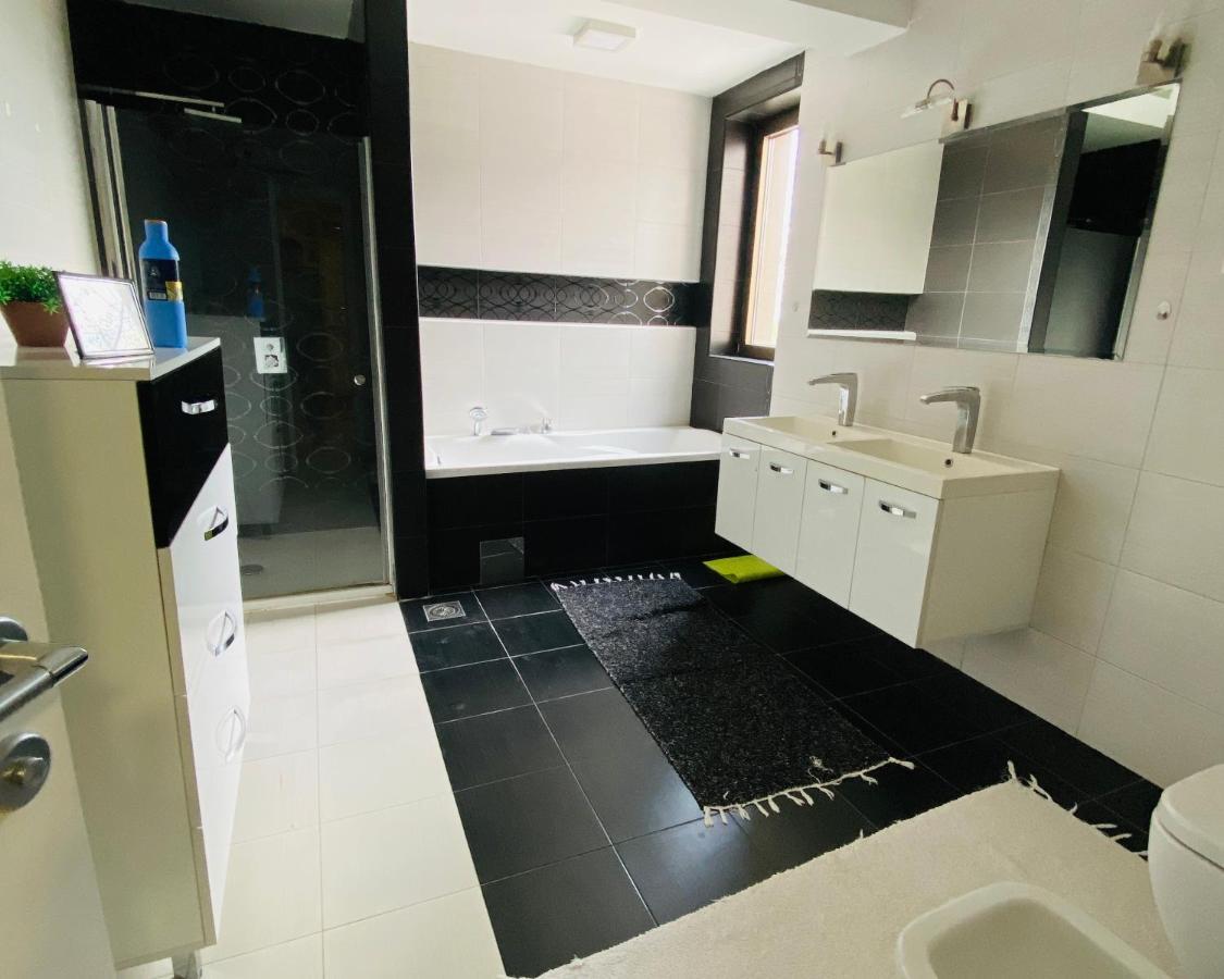 Villa Sunny Side Apartment Skopje Dolno Solnje ภายนอก รูปภาพ